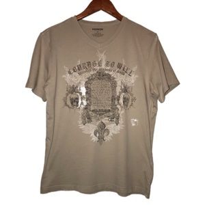 Express V neck T shirt size M